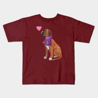 Boxer (tailed) Kids T-Shirt